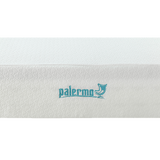 Palermo Single Mattress 30cm Memory Foam Green Tea Infused CertiPUR Approved - Top-Down View