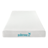 Palermo Queen 25cm Gel Memory Foam Mattress - Dual-Layered - CertiPUR-US Certified - Top-Down View