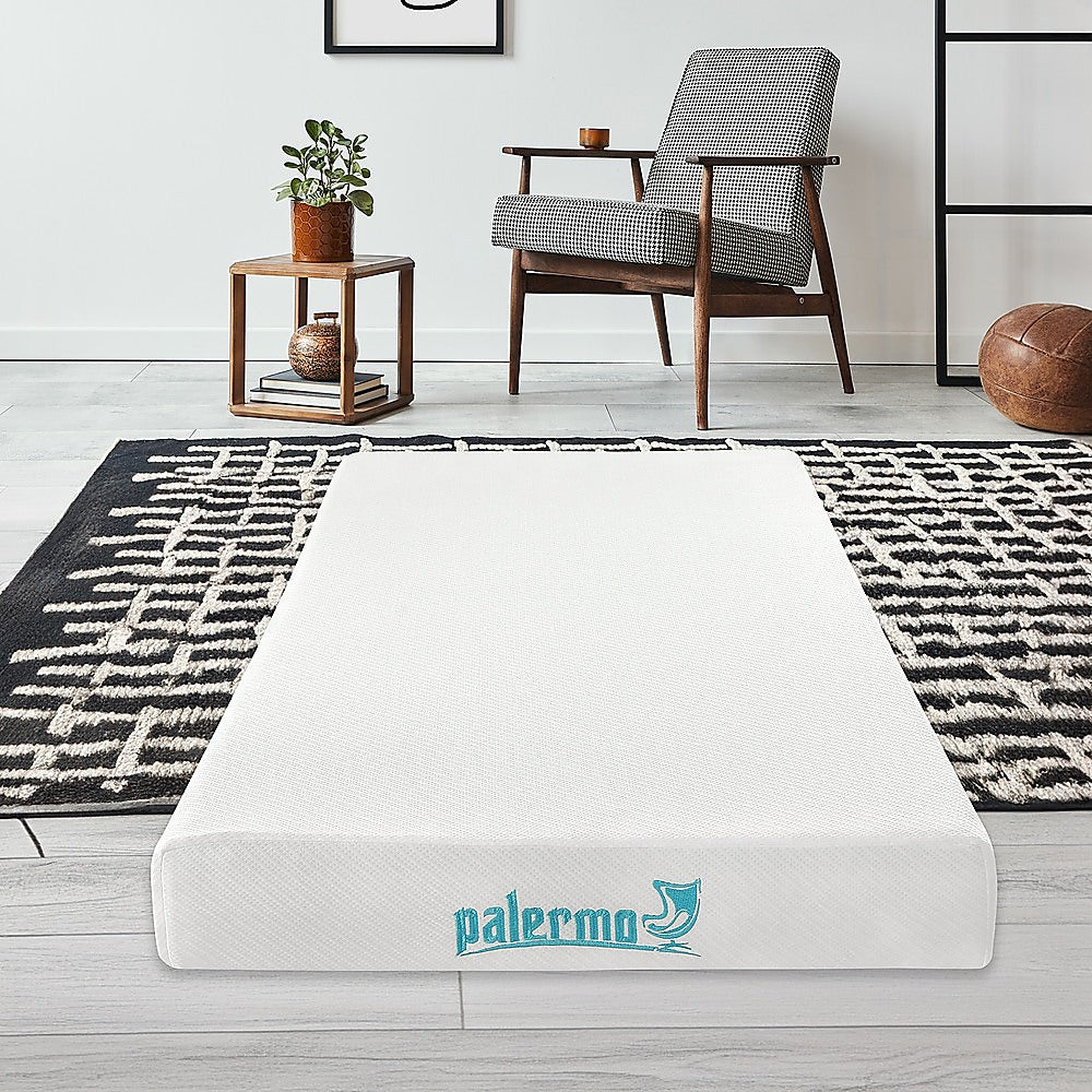 Palermo Queen 25cm Gel Memory Foam Mattress - Dual-Layered - CertiPUR-US Certified