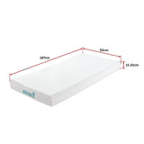 Palermo Queen 25cm Gel Memory Foam Mattress - Dual-Layered - CertiPUR-US Certified - Extra Image