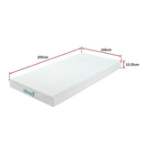 King Single Green Tea Memory Foam Mattress  Cooling Comfort with CertiPUR-US® Certified Foam