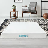 Palermo Queen Mattress Memory Foam Green Tea Infused CertiPUR Approved - 45-Degree Angle