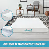 Palermo Queen Mattress Memory Foam Green Tea Infused CertiPUR Approved - Extra Image