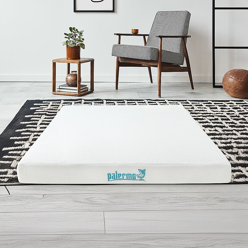 Palermo King 25cm Gel Memory Foam Mattress - Dual-Layered - CertiPUR-US Certified