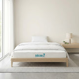 Queen Green Tea Memory Foam Mattress – Cooling Comfort with CertiPUR-US® Certified Foam - 45-Degree Angle