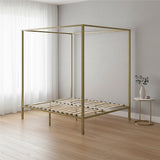 4 Four Poster Double Bed Frame - Front View