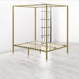 4 Four Poster Double Bed Frame - Front View