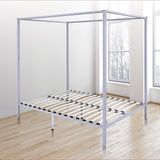 4 Four Poster Double Bed Frame - Front View