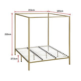 4 Four Poster King Bed Frame - Extra Image