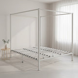 4 Four Poster King Bed Frame - Front View