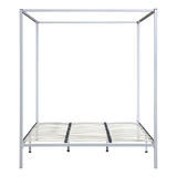 4 Four Poster King Bed Frame - Top-Down View