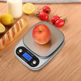 0.1g High Precision Kitchen Scale Rechargable Food Scale Digital 3KG - Front View