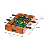 Foosball Games Soccer Table Kids Portable Toy Gift - Low Angle