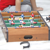 Foosball Games Soccer Table Kids Portable Toy Gift - Front View