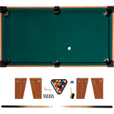 Kids Mini Billiard Table Game Toy Wooden Snooker Pool Home Fun Birthday Gift