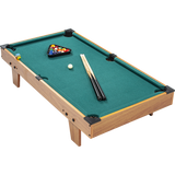 Kids Mini Billiard Table Game Toy Wooden Snooker Pool Home Fun Birthday Gift - Rear View