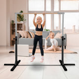 Gymnastics Training Bar Kids Adjustable Horizontal Kip Fitness Gym Equipment - Front View