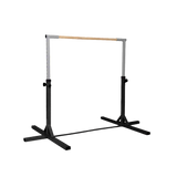 Gymnastics Training Bar Kids Adjustable Horizontal Kip Fitness Gym Equipment - Close-Up Angle