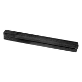 2.2m Gymnastics Folding Balance Beam Black Synthetic Suede - 45-Degree Angle