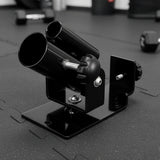 T Bar Row Landmine Platform 360-degree Swivel Fits 1, 2 Olympic Bars - Front View