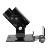 T Bar Row Landmine Platform 360-degree Swivel Fits 1, 2 Olympic Bars - Top-Down View