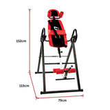 Inversion Table Gravity Stretcher Inverter Foldable Home Fitness Gym - Low Angle