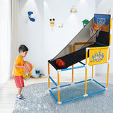 Kids Basketball Hoop Arcade Game - 45-Degree Angle
