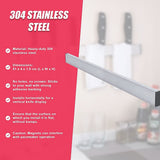 41cm Strong Magnetic Wall Mounted Kitchen Knife Magnet Bar Holder Display Rack Strip - Extra Image