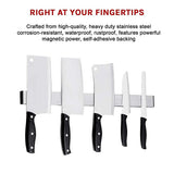 41cm Strong Magnetic Wall Mounted Kitchen Knife Magnet Bar Holder Display Rack Strip - Extra Image
