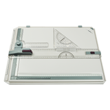 A3 Drawing Board Table with Parallel Motion and Adjustable Angle Drafting - Side View
