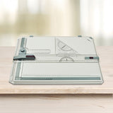 A3 Drawing Board Table with Parallel Motion and Adjustable Angle Drafting - 45-Degree Angle
