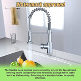 Basin Mixer Tap Faucet w/Extend -Kitchen Laundry Sink - Top-Down View