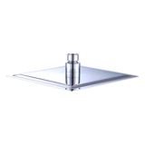 300mm Shower Head Square 304SS Polished Chrome Finish - Close-Up Angle