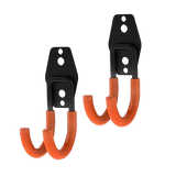 12-Pack Wall Mount Garage Hooks Tool Storage Workshop Organiser Heavy Duty Steel - Extra Image