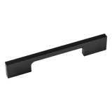 5 x 96mm Kitchen Handle Cabinet Cupboard Door Drawer Handles square Black furniture pulls - Rear View