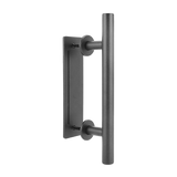 Carbon Steel Door Handle & Flush Pull Wood Door Gate Hardware 12"