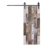 2M Big Spoke Wheel Sliding Barn Door Hardware - Extra Image