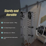 1.8m Sliding Barn Door Hardware - Extra Image