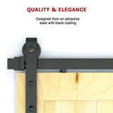 1.8m Sliding Barn Door Hardware - Extra Image