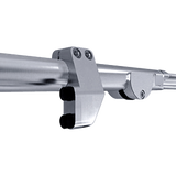 Sliding Barn Door Hardware Stainless Steel - Low Angle