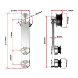 Sliding Barn Door Hardware Stainless Steel - Extra Image