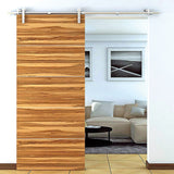 Sliding Barn Door Hardware Stainless Steel - Front View