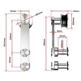 Sliding Barn Door Hardware Stainless Steel - Extra Image