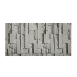 Wallpaper Brick Pattern 3D Textured Non-woven Wall Paper Roll - Rear View