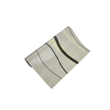 Wallpaper Flocking Simple Curves Non-woven Wall Paper Roll