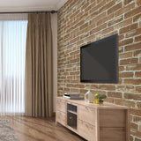 Wallpaper Faux Brick Wall Paper Roll - Front View
