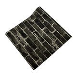 Wallpaper Faux Vintage Brick Pattern Wall Paper Roll - Top-Down View