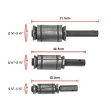 3 Piece Tail Pipe Expander Set Muffler Exhaust Pipe Dent Remover Tool Kit - Low Angle