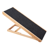 Dog Ramp Pet Ramp Adjustable Heights Portable - 45-Degree Angle