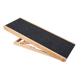 Dog Ramp Pet Ramp Adjustable Heights Portable - Close-Up Angle